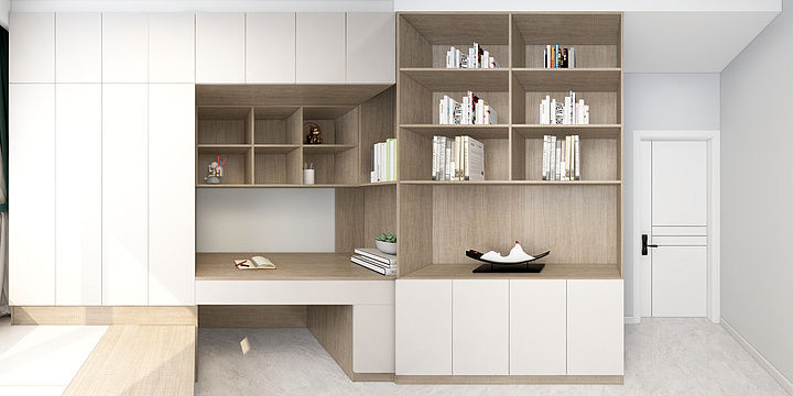 庄浪大信-幸福城A1-8-1201-装修设计方案