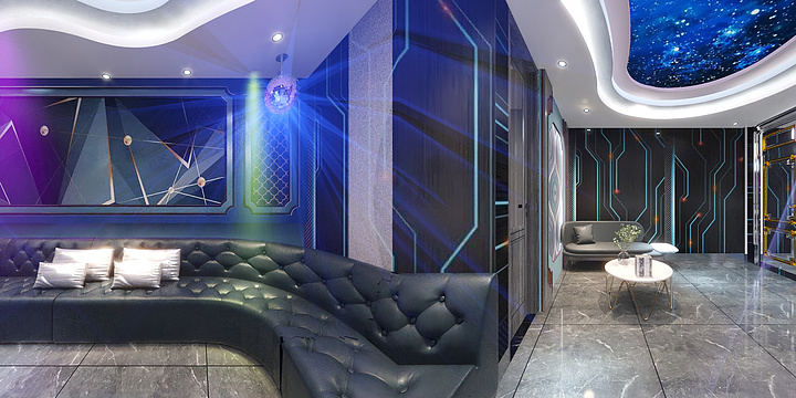 處沉-凉山派莱KTV-装修设计方案