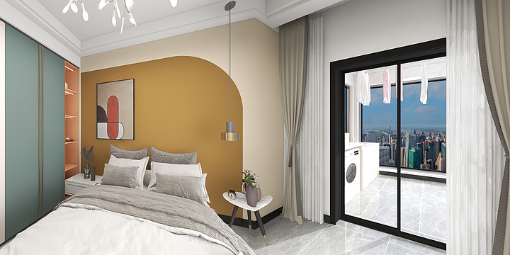 漠-奥园8栋408室.dwg-装修设计方案