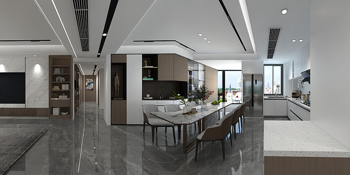 林宜社-棕榈半岛A2#1004-装修设计方案