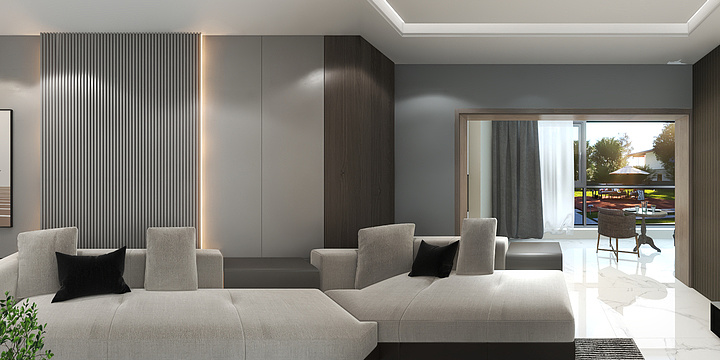 木子南l-中铁逸都国际126.00㎡7+1四至六层/8F四至八层户型3室2厅2卫1厨1116-1843-装修设计方案