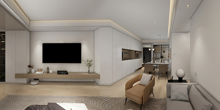 wsxzlz-蓝城绿洲一号楼-现代原木-装修设计方案