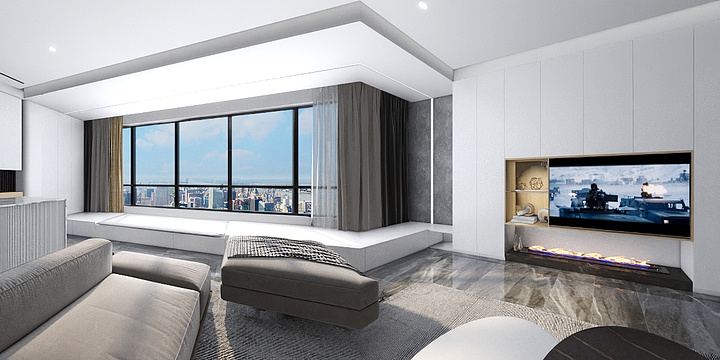 lu拾柒-中房·东方云舒-装修设计方案