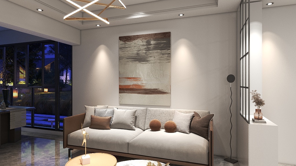 LVdesignn-财富中心2室0厅1厨1卫0926-1108-装修设计方案