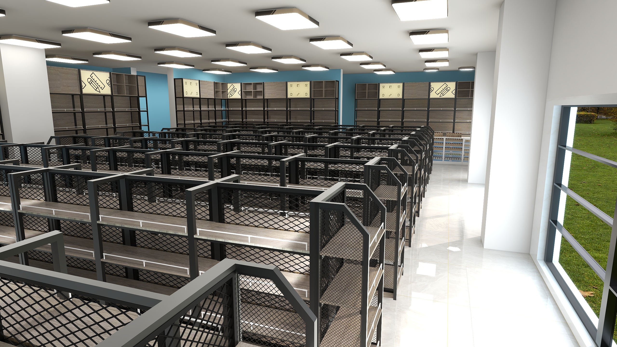 迎飞-超市-装修设计方案