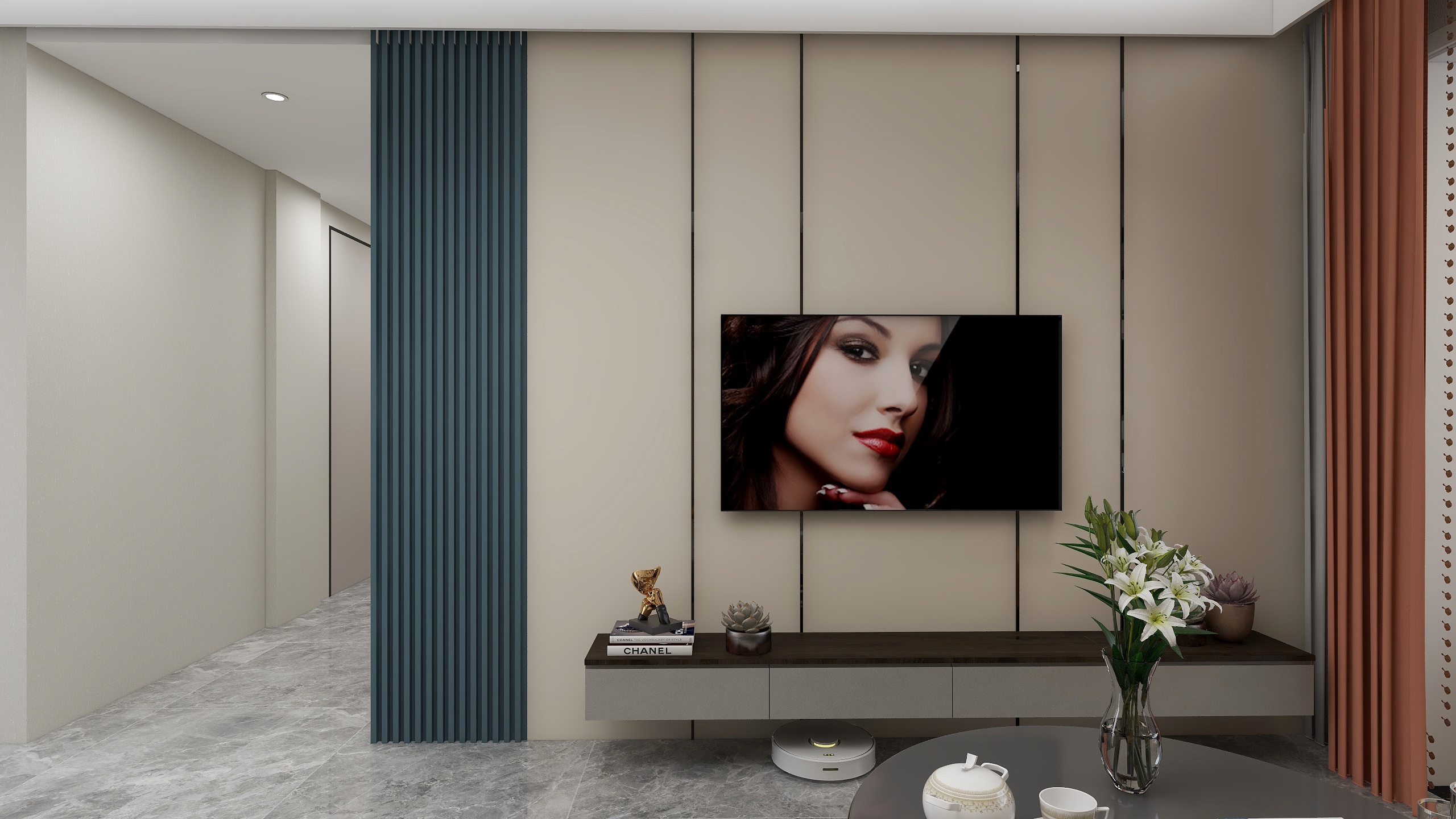 春天顶墙-德信海德公园情融于景-装修设计方案