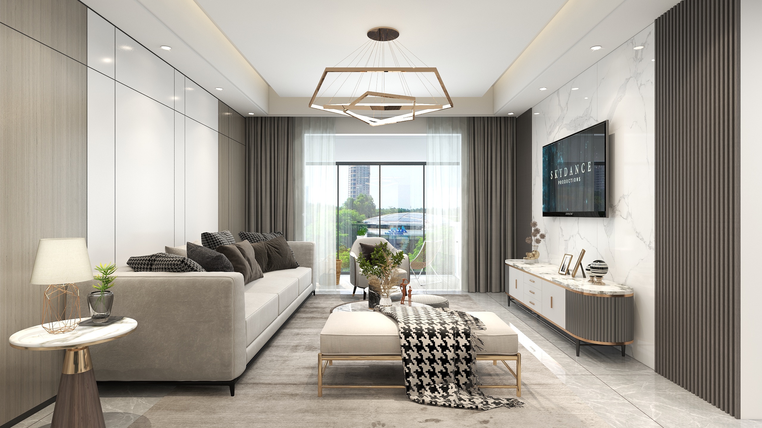 红明装饰设计部-【空间方向】学习阶段作业-装修设计方案