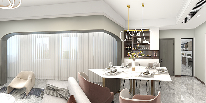 林顺元-瑞和园89.50㎡B户型3室2厅1卫-装修设计方案