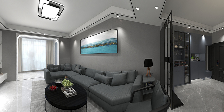 海兵装饰G-荣御国际-装修设计方案