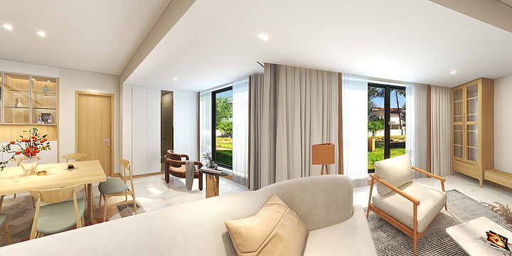 云深时见鹿-大古装饰棠宁府17-1-4-2-装修设计方案