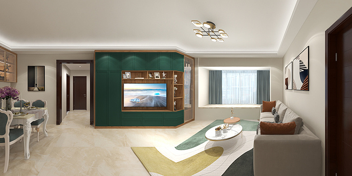 米度设计生活家-澳门君悦湾-2-装修设计方案