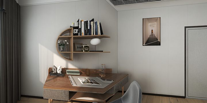 艺创装饰设计先锋王强-领地国际公馆-装修设计方案