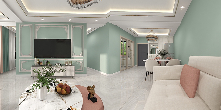 整家定制丶-江南御88平方-装修设计方案