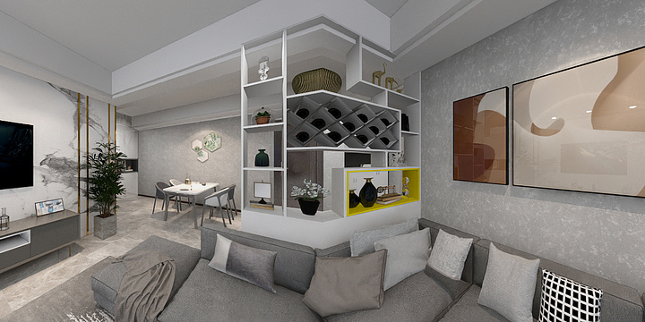 设计刘轩-聚仁雅苑方案二.dwg-装修设计方案