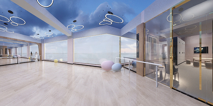 林龙空间设计-舞蹈室.dwg-副本-装修设计方案