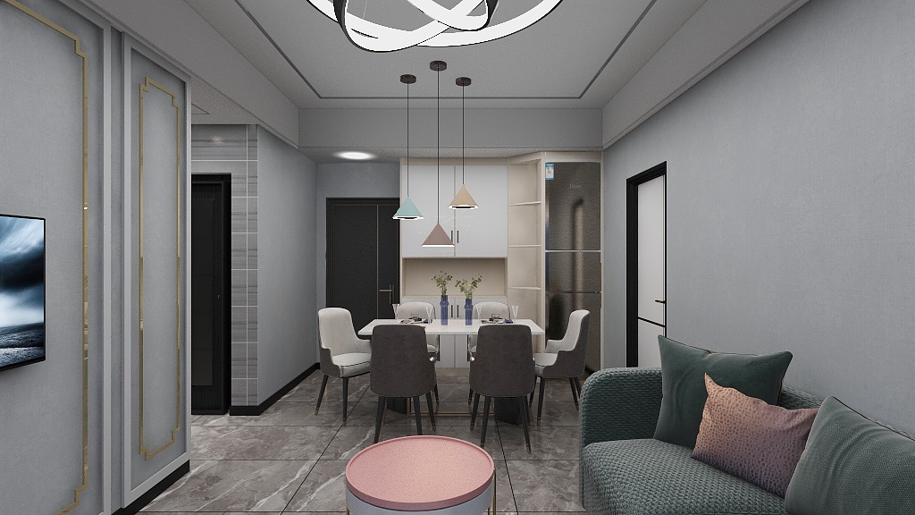 吴嘉华-合盛康悦大户型-装修设计方案