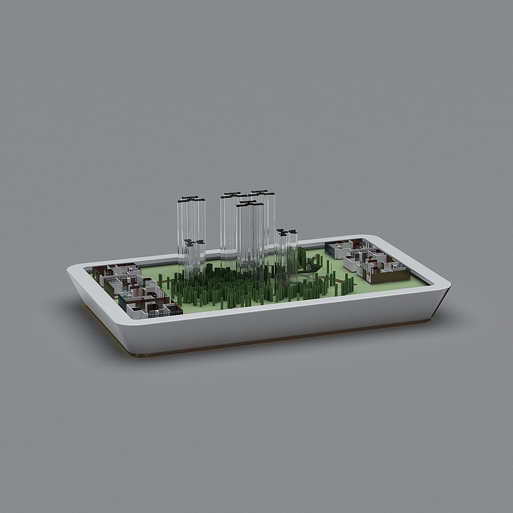 大沙盘3D模型