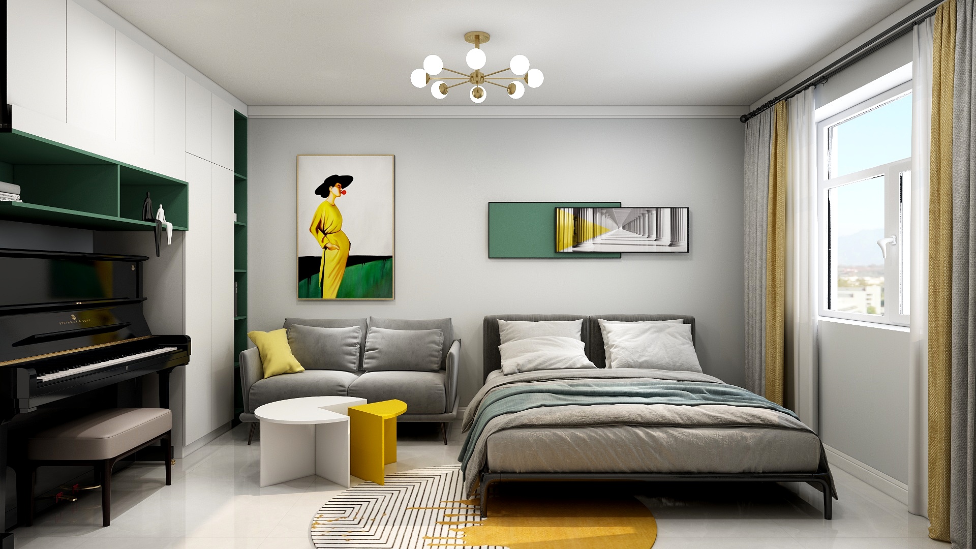 wxyblingbling-裕德里效果图-装修设计方案