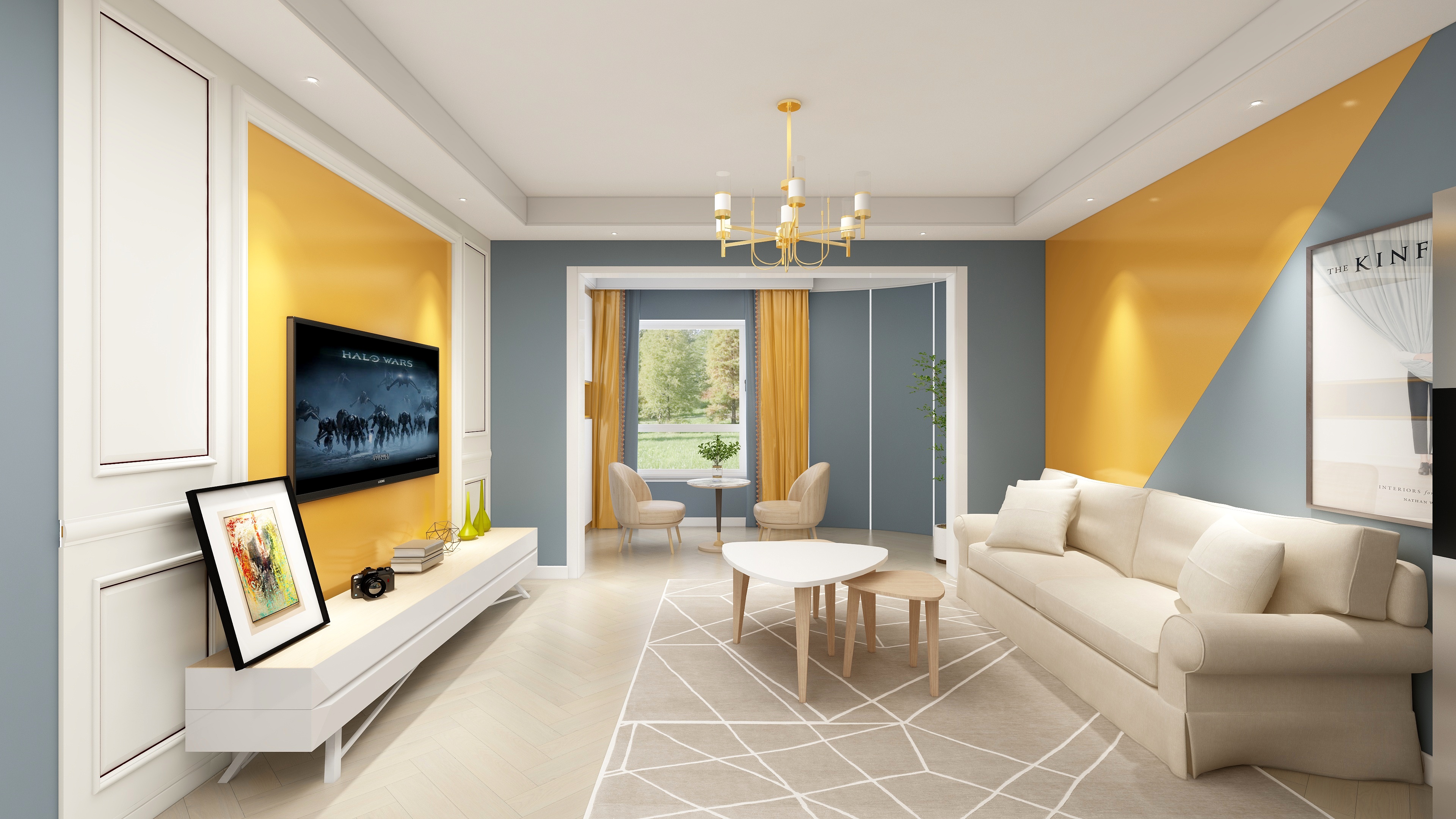 装饰设计小苏-保利东湾现代简约-装修设计方案