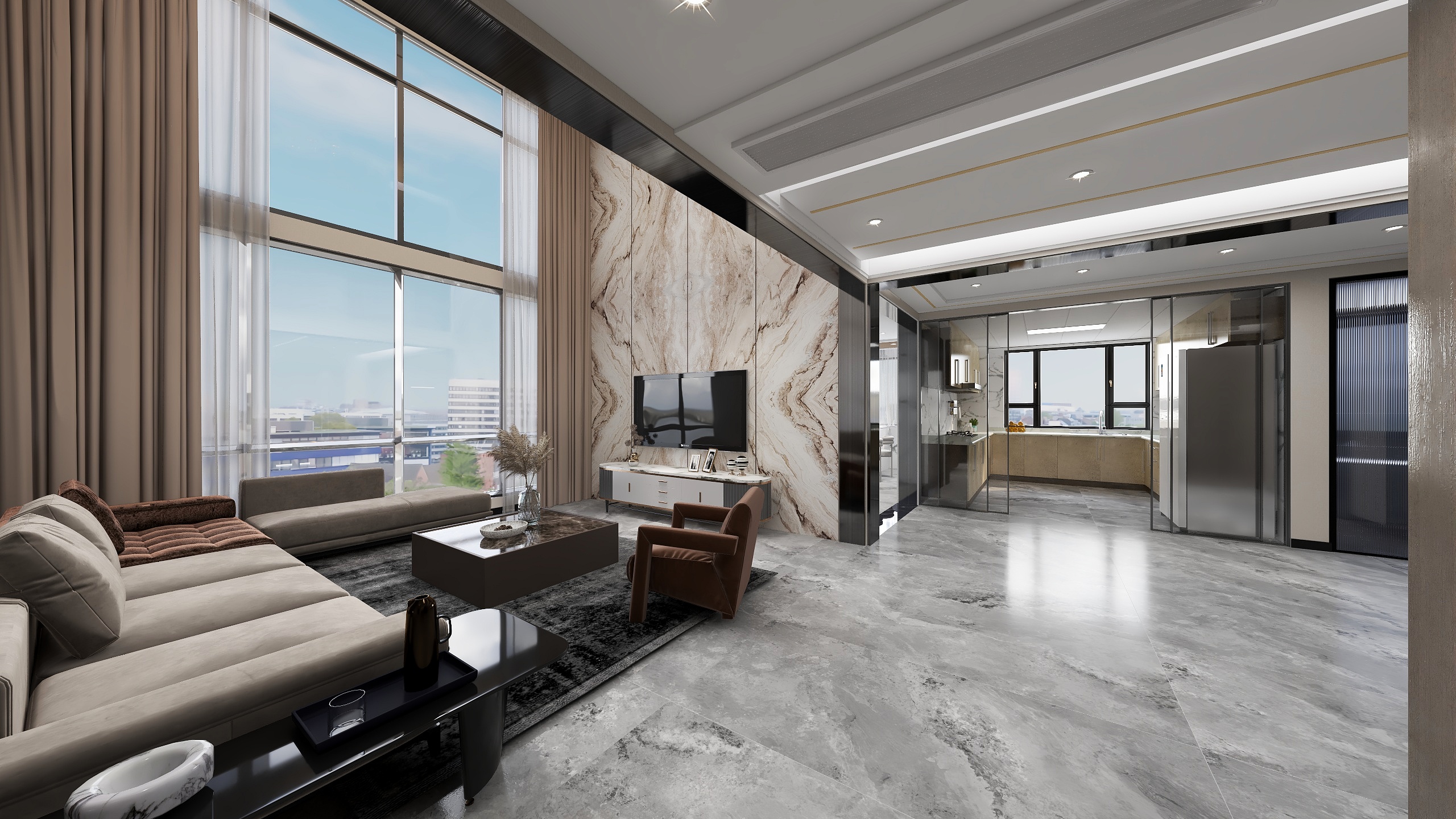 咸阳设计师-2层别墅现代风-装修设计方案