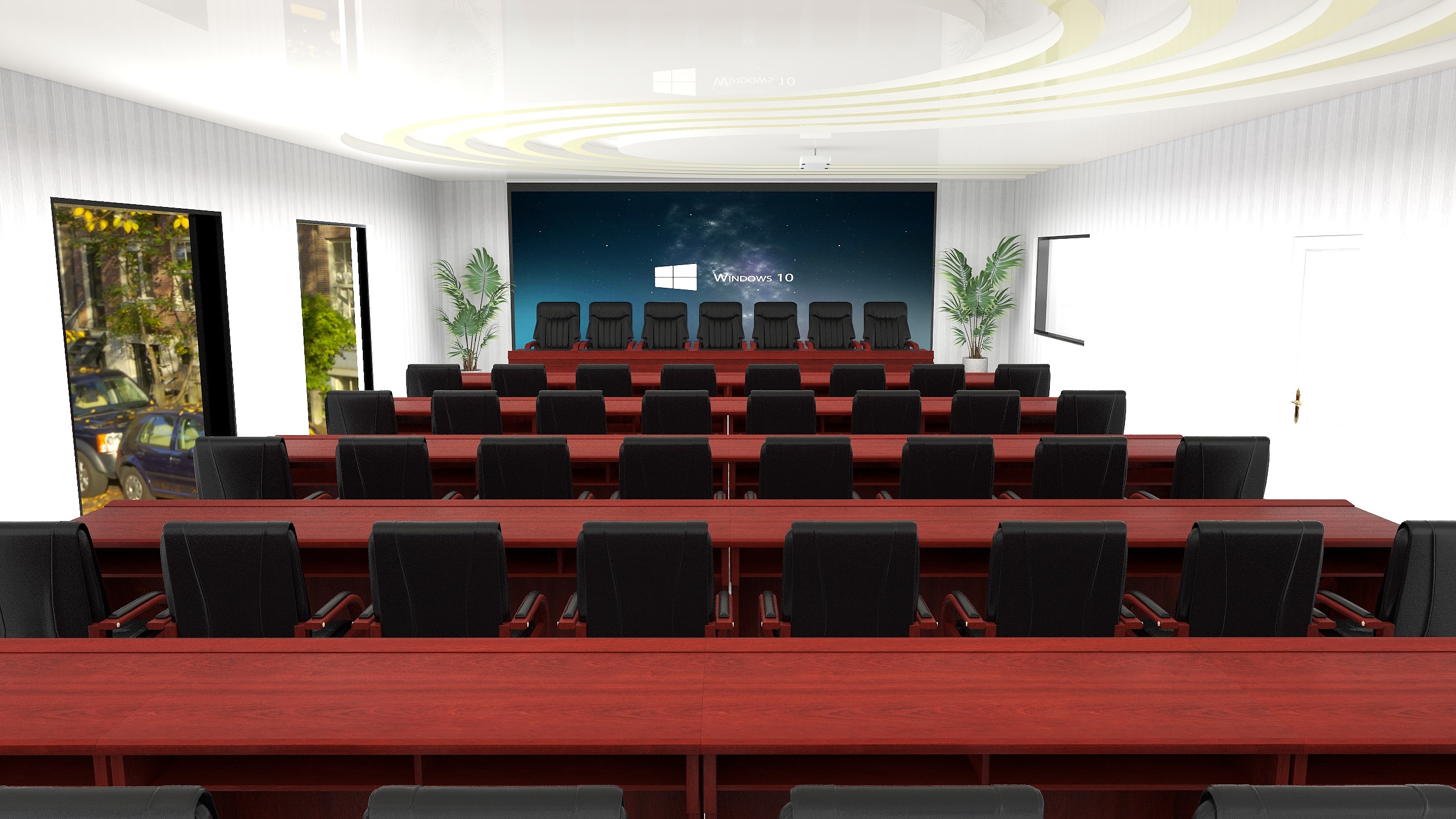 泽凡设计_-会议室-189.69㎡-装修设计方案