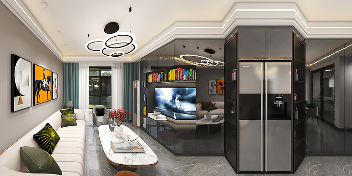 BDBQ-天空之城.dwg-装修设计方案