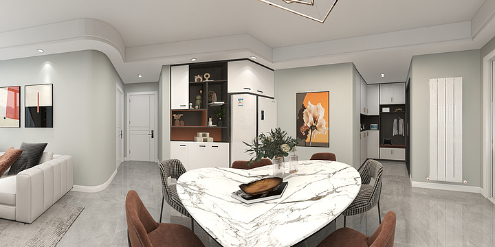 LamDesign-悦江湾118.dwg-装修设计方案