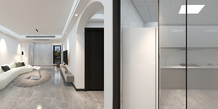 龚璐-邦泰天著97现代极简-装修设计方案