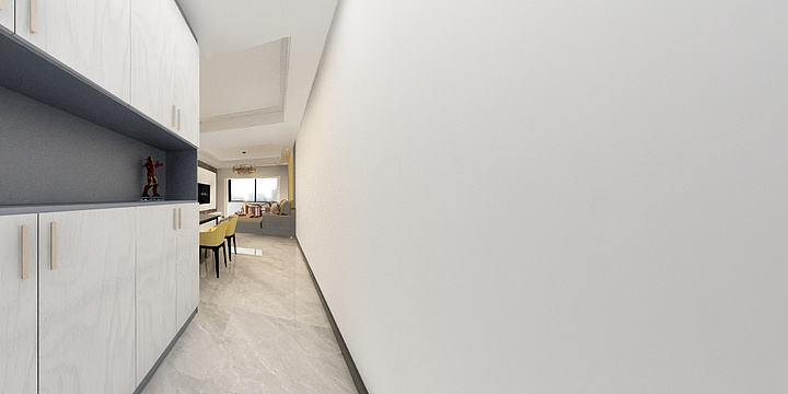 星星点灯00000-东建4栋01户型.dwg-装修设计方案