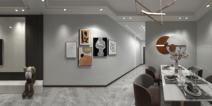 沧州品界装饰-悦隽风华-装修设计方案