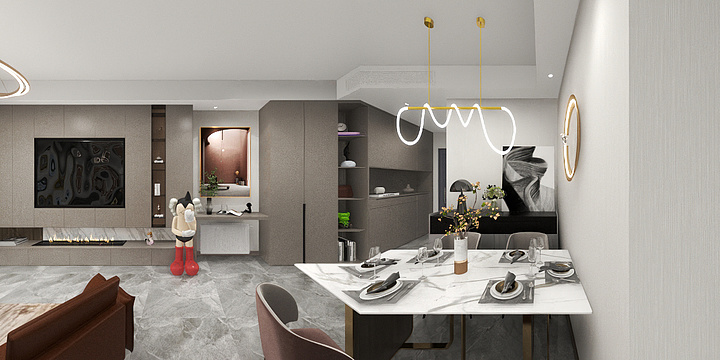 玖零美学设计-平面布置图（LI)11.17.d-装修设计方案