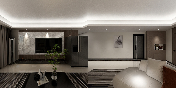 梁勇-西安-保利和光尘樾-装修设计方案