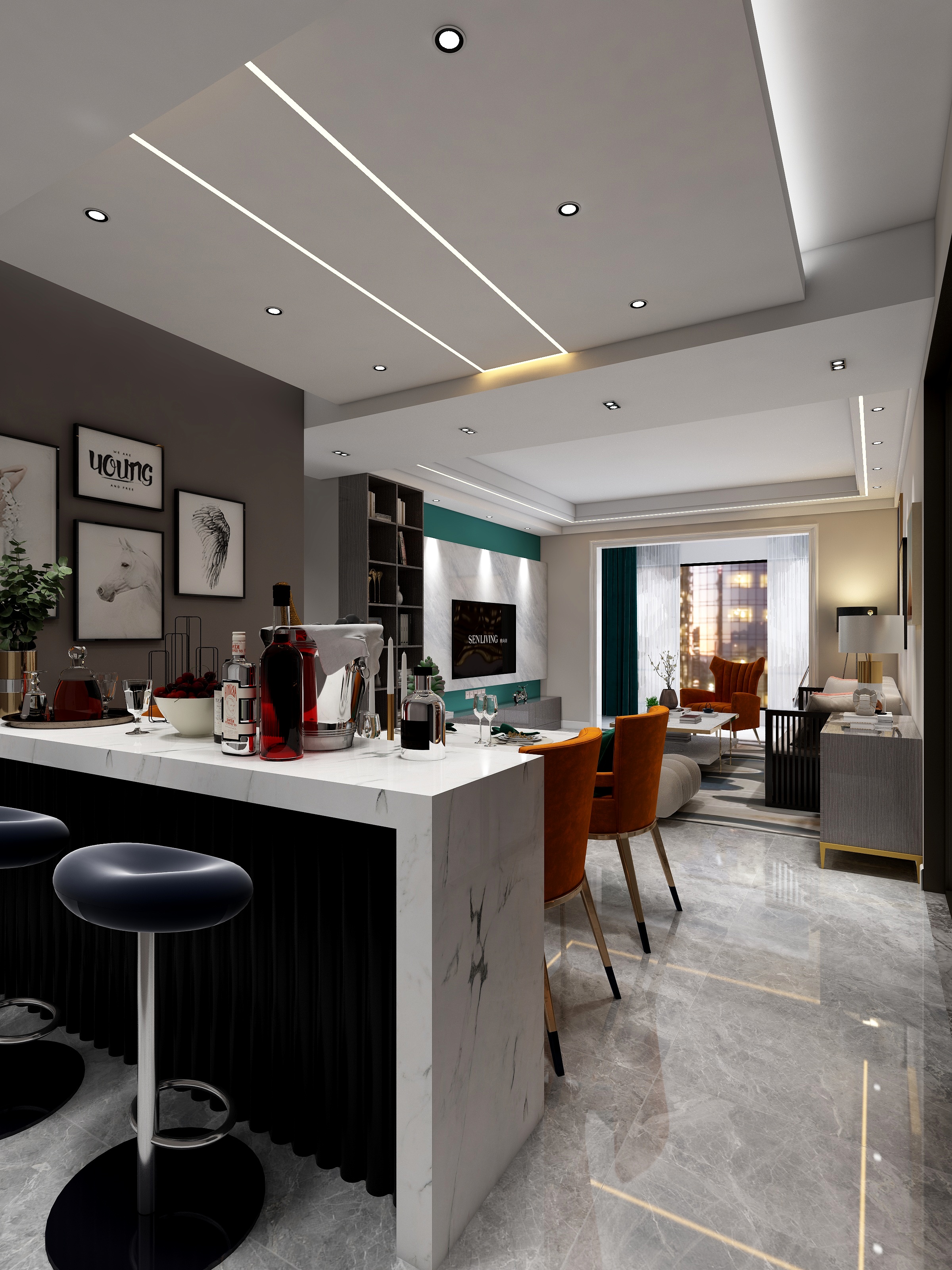 尚根装饰-巴黎新城江语城2#2002-装修设计方案