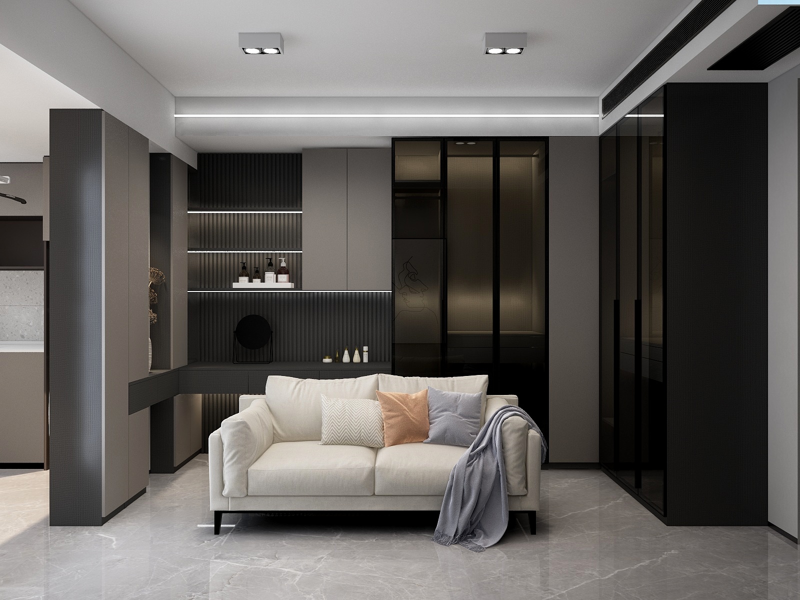 毛昕-茶乡意式极简-装修设计方案