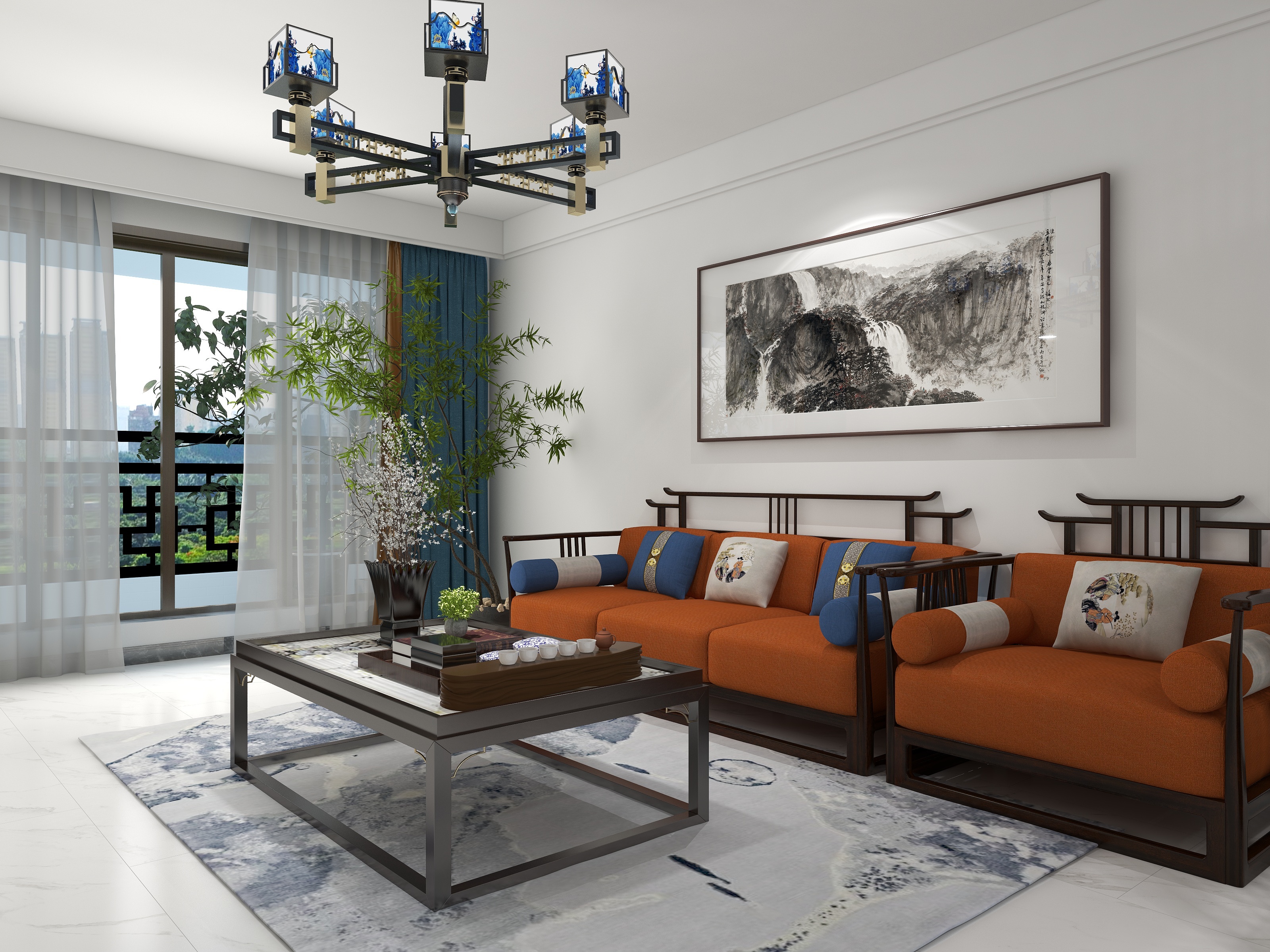 文南设计-西山小苑100㎡1室-装修设计方案