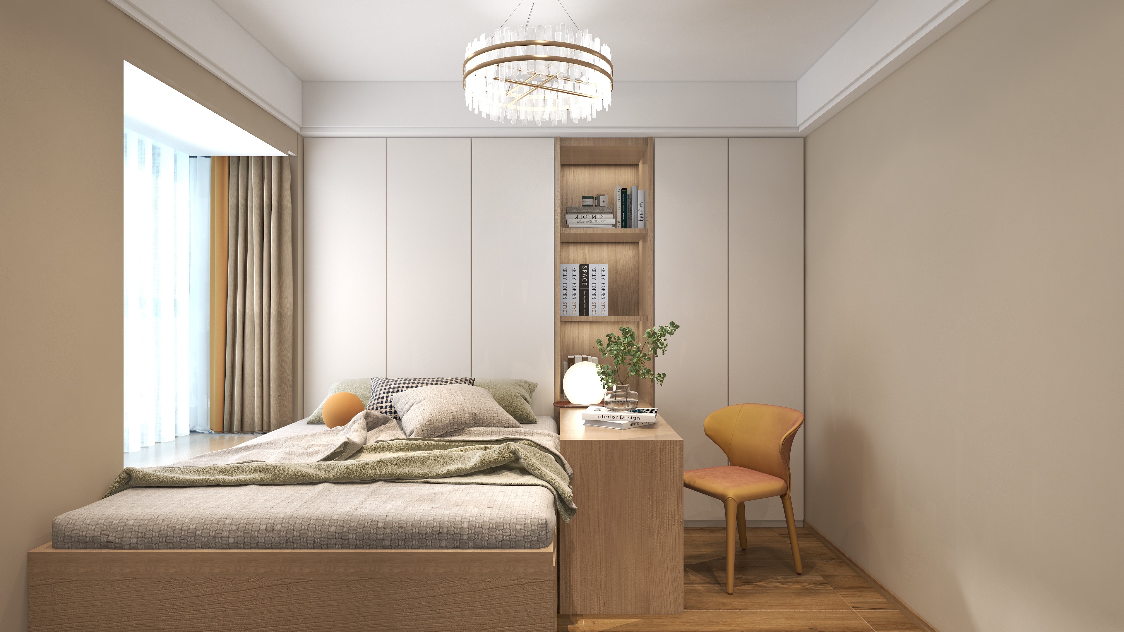 武嫣-卧室-装修设计方案