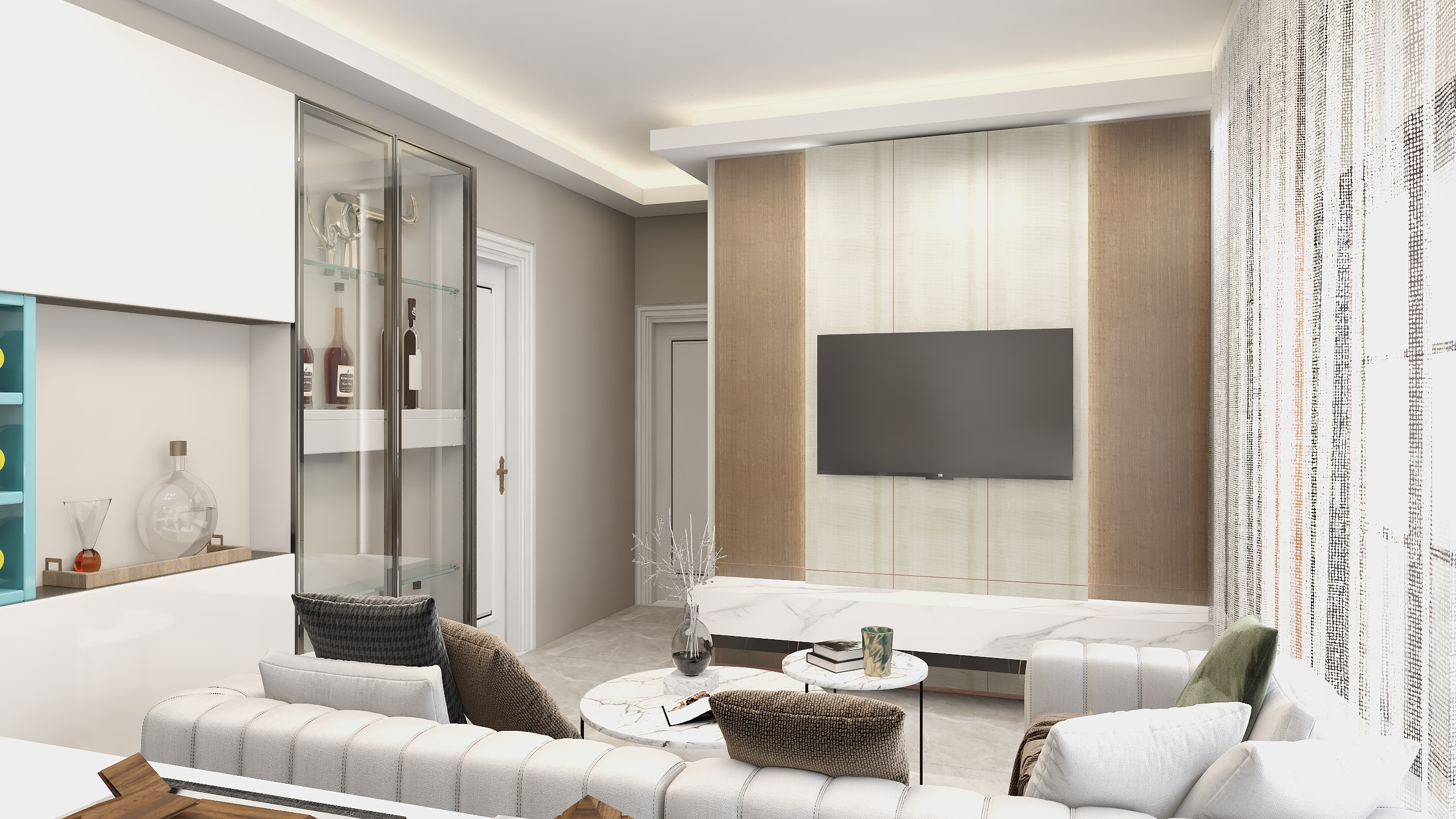 许亮亮-瑞和园89.50㎡B户型3室2厅1卫-装修设计方案