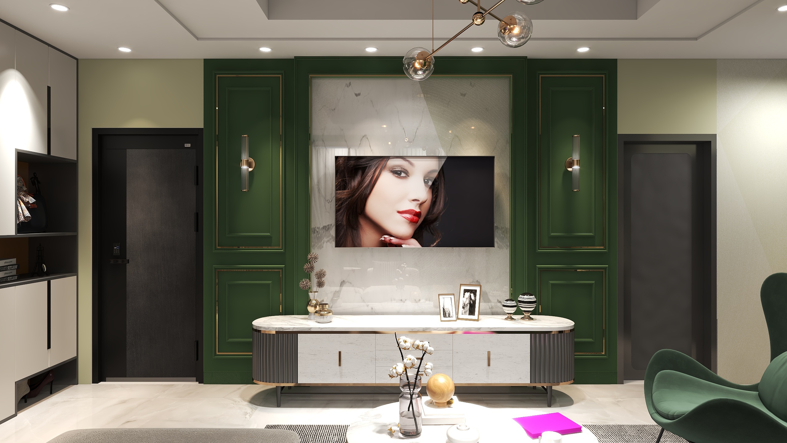 琬安an穗-瑞和园89.50㎡B户型3室2厅1卫-装修设计方案