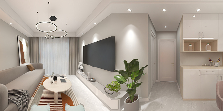 一点红nn-厦一城-装修设计方案