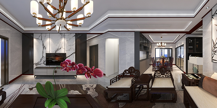 覃东雪-竹木纤维顶墙方案-装修设计方案