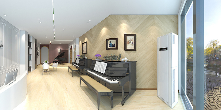 朴舍装饰NJtz-琴行.dwg-副本-装修设计方案