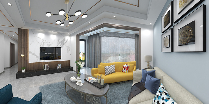 百舜装饰1-彝海学府32-1602林哥-装修设计方案