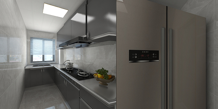 李哈哈设计工作室-瑞和园89.50㎡B户型3室2厅1卫-装修设计方案