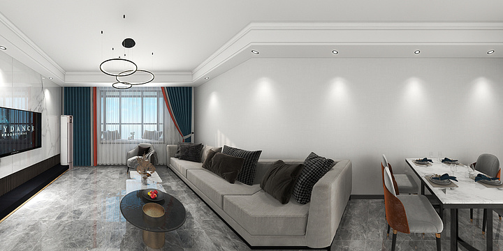 设计师董卫兵-博学家园138平方.dwg-装修设计方案