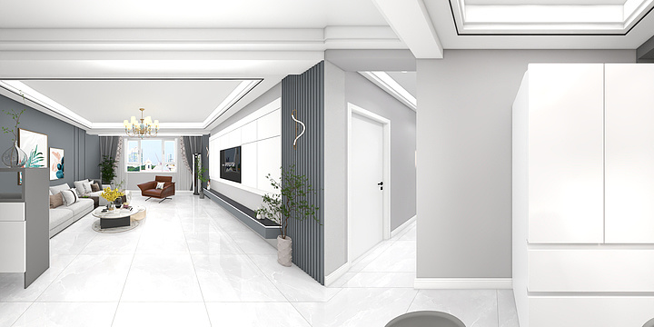 浅蓝铯旳爱-万里花园B座3单元603-副本-副本-装修设计方案