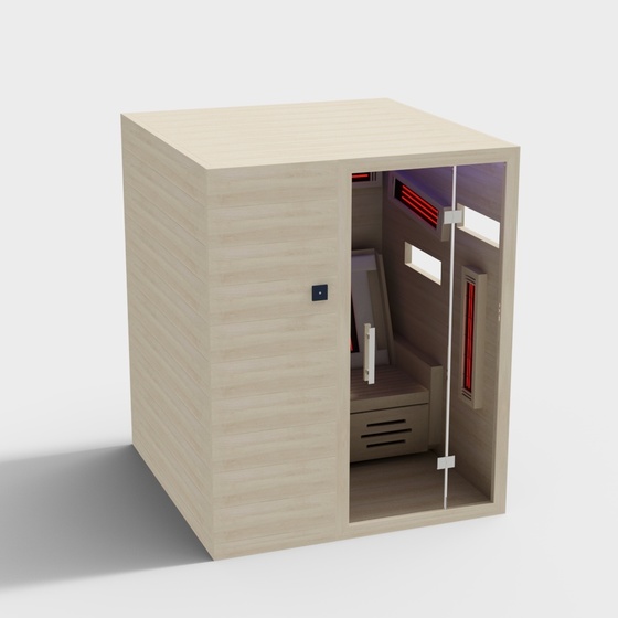 Sauna room - business class seat + lift and recliner steam room