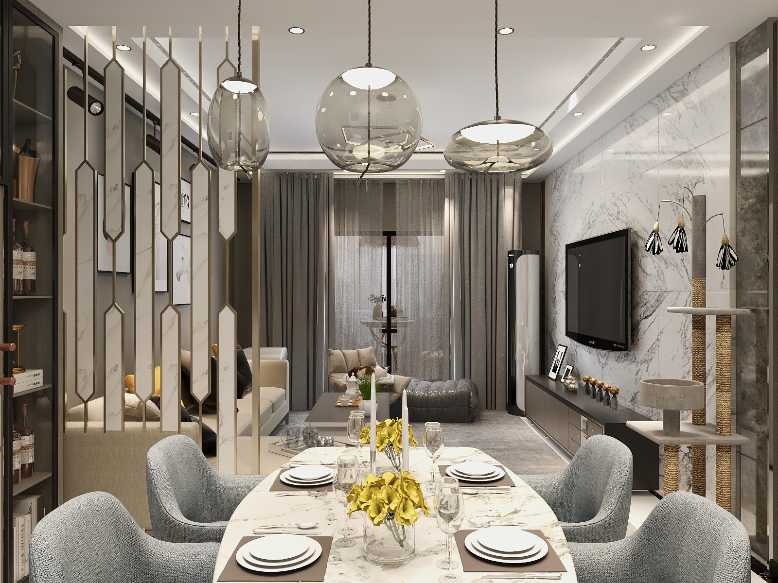 邱麟F-保利东湾-装修设计方案