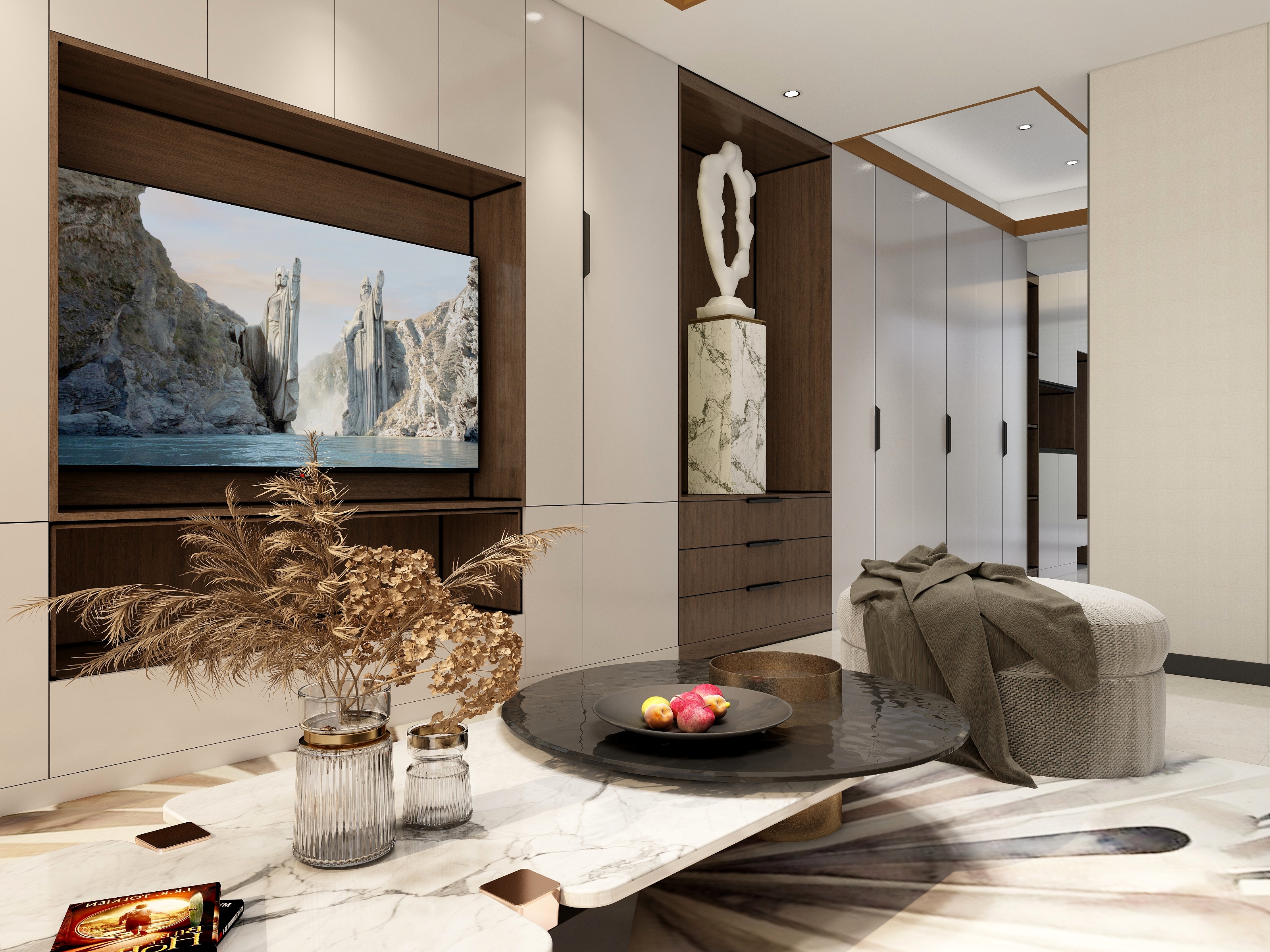 刘日聃-海口融创桃源大观C户型-装修设计方案