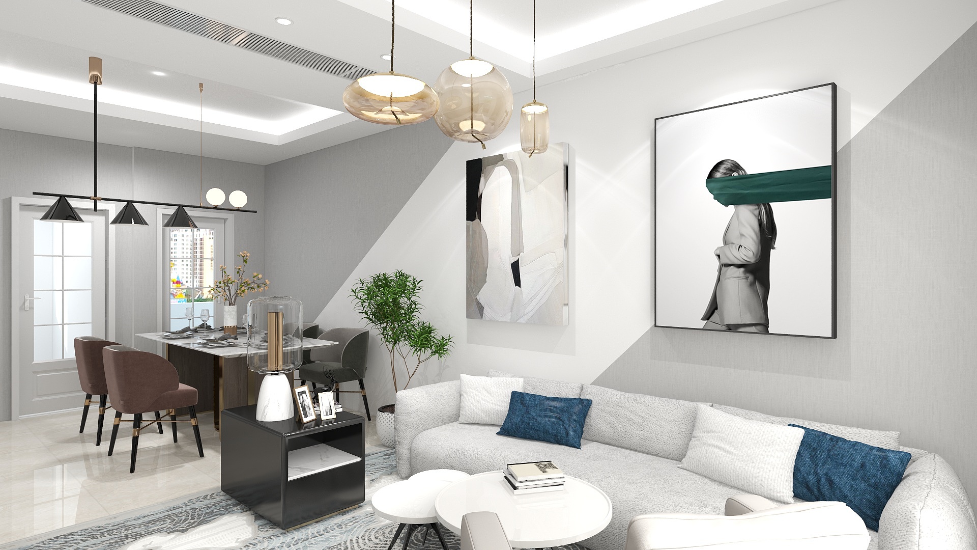 菅田将将晖-保利东湾装修效果图