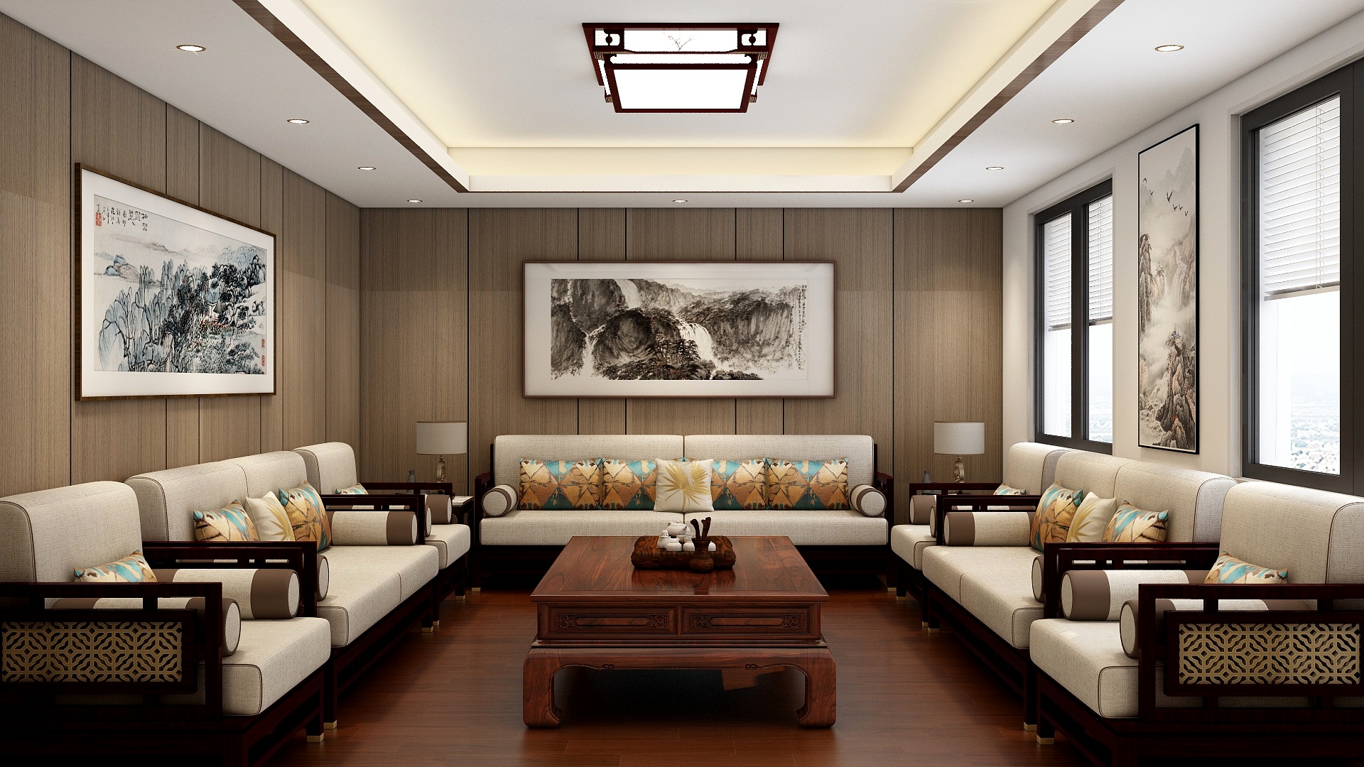 David·衛-副总办公室及会议室-装修设计方案